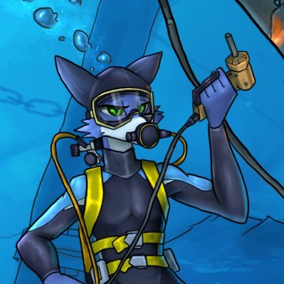 🔞 18+ only 🔞 | 22 | Male | Single | Bisexual Fox | Aquaphile | Loves Scuba, Breathplay, Freediving, Swimsuits, and Latex | Gearhead | DMs open