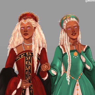 “Lady Rhaena and her twin sister, Baela, became the darlings of the city overnight.