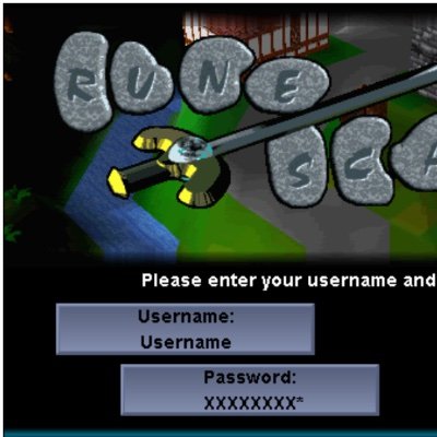 Old school runescape player