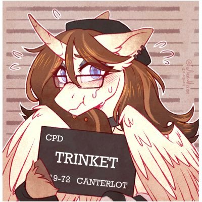 Trinket ๑ She | Her | Hers ๑ 💗💛💙 ๑ Lvl:33 ๑ Alicorn ๑ Signature: ⚙️🩶 ๑ 💕Married to: @RoyalGuardBS💕 ๑ MDNI 🔞 ๑ +18 in Likes.