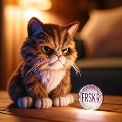 Frisker is the grumpiest crypto meme that has emerged on the Solana Blockchain, becoming an iconic GRUMPY Kat.