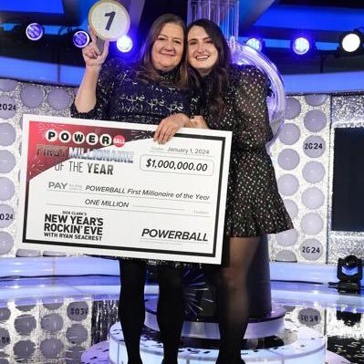 Pamela bradshaw from Clinton, NC the winner of the POWERBALL First Millionaire of the Year helping children, individuals to consolidate their debts#maga#trump•