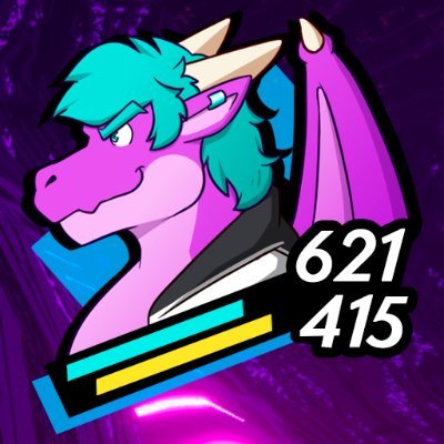 Purple dragon just trying to make friends and find his way in the world 😊 29, 🏳️‍🌈, 🎮, 🏋️.