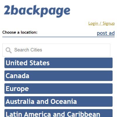 Backpage Alternative ¦ New Backpage ¦ Backpage Replacement ¦ Backpage ¦ Alternative to Backpage ¦ Craigslist Personals. https://t.co/1pcA6ciOW7 is now https://t.co/9AuwnF8grH