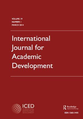 The International Journal for Academic Development (IJAD) is a publication of the Int'l Consortium for Educational Development (ICED).