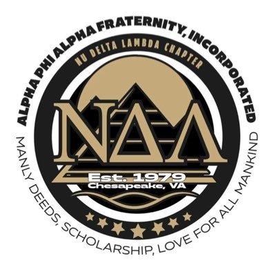 Nu Delta Lambda Chapter of Alpha Phi Alpha Fraternity, Inc. located in Chesapeake, VA. First of All, Servants of All, We shall Transcend All! 🤙🏾 757-689-7401