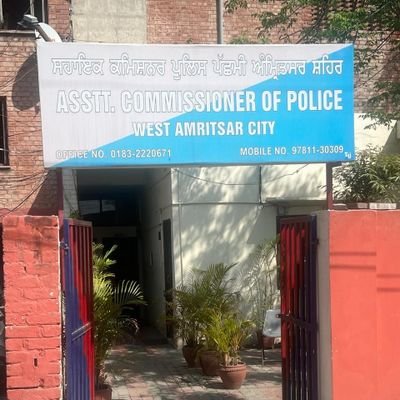 official Twitter Account of ACP West Amritsar - @Cpamritsar.In case of any  Emergency call 112