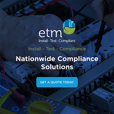 At etm we offer a comprehensive range of Electrical Compliance and installation services. Call us 01922 710014