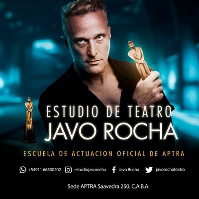 Actor, Profesor y Director de Teatro. Estudio de Teatro Javo Rocha en APTRA.
Tengo Nuevo whatsap +5491166800202 agendame