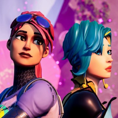 Fortnite Photography and the Festival player/Brite Bomber and Flutter main 🌈🦋💙💜