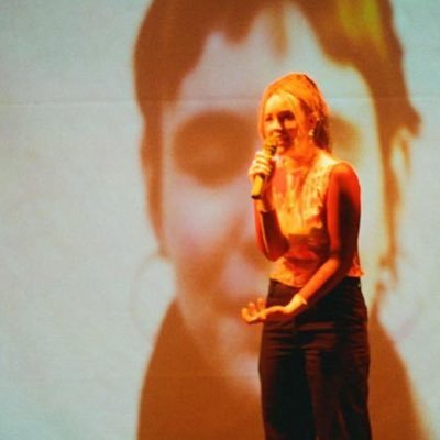 Spoken word/theatre/performance. Open tab brain instagram: kate.ireland