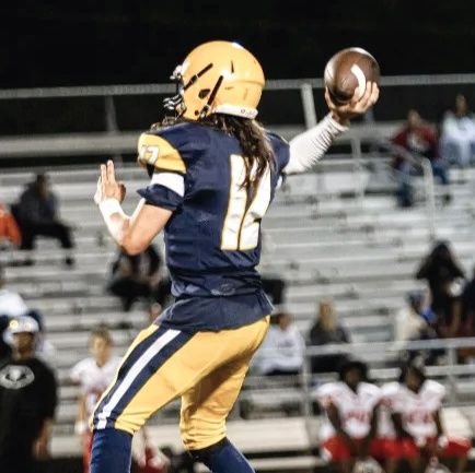 GPA 3.82 | Athlete | 5'10 | 154.8 lbs| Football | C/O 2027| Starter QB for Cape Fear High| Pro style QB | email  erickline49@gmail.com | cell  910-882-2454