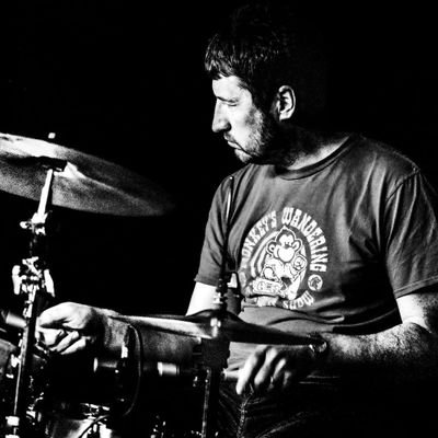 Drummer with @the_poachers                          
  
Dave's Full House Vol.11 pinned tweet's just down there...