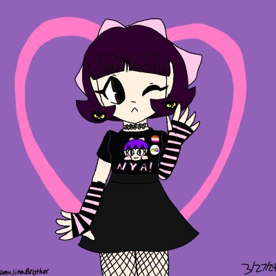 Hi Guys! こんにちは、みんな！ :D
she/her, Lesbian🏳️‍🌈, Autistic, Artist, Likes Gegege No Kitaro And Other Anime And Shows, Mujina Stan, Etc! :D
2 Acc:@BrotherMuj10507