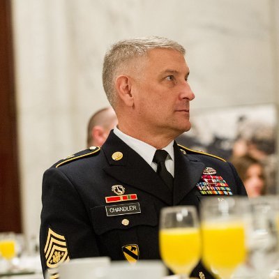 Sergeant Major of the Army Raymond F. Chandler III was sworn in as the 14th Sergeant Major of the
Army on March 1, 2011. SMA Chandler has held a variety of lead