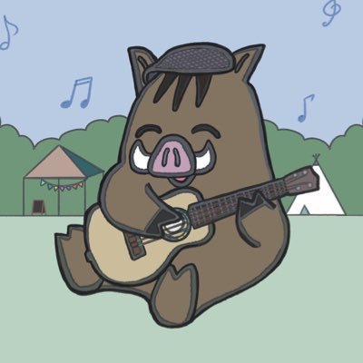 ウクレレ猪 #icolele 久屋大通ブルーズバンドのボーカル & ギター & ウクレレの猪古(イコ)です♪