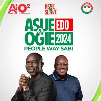 You wanna know? Vote Asue Ighodalo as governor. ASUE NA MAN WEY SABI 
#Asueighodalo2024