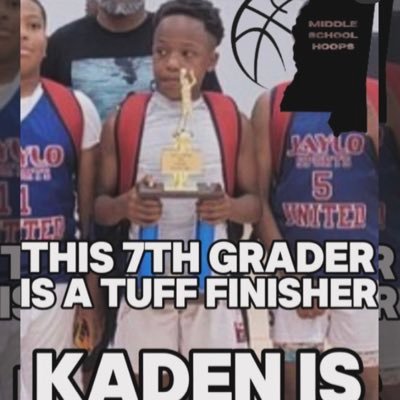 Desoto Central Middle |2029 |Honor Roll Student |PG| 5’0 1/2 |Jones Elite AAU | IG:Kadencabb2029 Matthew 19:26|Just Need One Chance 🏈🏀