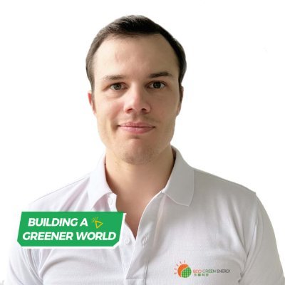 ThomasCros_EGE's profile picture. Engineer at Eco Green Energy France.
Building a Greener World