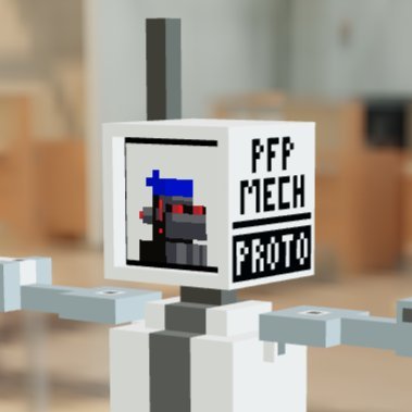 Mech units for your PFP. Display your PFP on the mech's face. Rigged and has idle and run animation.
