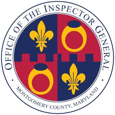 Official account of Montgomery County Office of the Inspector General. Report fraud, waste, abuse or mismanagement in government to ig@montgomerycountymd.gov