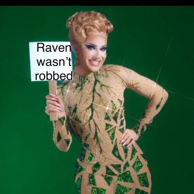 Raven wasn’t robbed 🤭