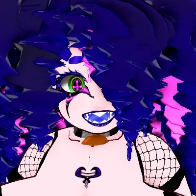 Trixy | 25 | She/Her/🏳️‍⚧️ | LewdTuber | Goth Bovine Goddess Mommy | 🔞18+ only🔞 | Poly | Demi/Pan | Model Creator🎨: Me | Mega's Model Creator 🎨: Me