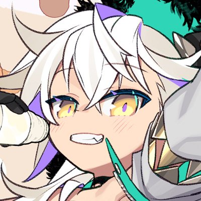 わいやで！仕事依頼→https://t.co/YJnPiAeApn■FGO概念礼装等■鏡音14誕■「異世界美少女受肉おじさんと」表紙・スペコン彩色作画協力■🎁 https://t.co/U1rKJ6nWxB ■🎨 https://t.co/RvpeoVyptO ■https://t.co/xHNUfsxVQ6