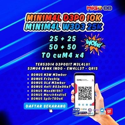 MIGO88 | Web Slot Gacor Aman Dan Terpercaya 2022

Daftar Migo88 • Login Migo88 • Link Alternatif Migo88