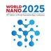 World Nano-2025 (@WorldNanoConf) Twitter profile photo