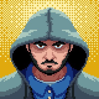 Best pixel artist and animator in my house | Currently a DunMeshi fan account
Shop: https://t.co/sFemVSo8Zj

Accepting c0mms! 🎨 Feel free to DM  ✉️