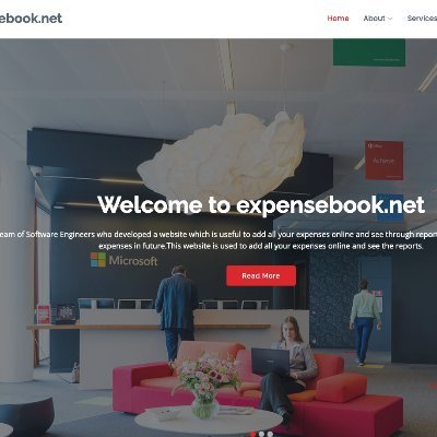 expenseboo40722's profile picture. We created a general purpose website to note day to day life expenses in website.