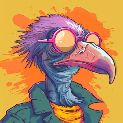 Orfus is an aging hipster vulture...just lookin' for the baddies.