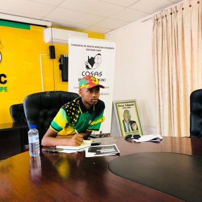 Congress of South African Students(COSAS) Eastern Cape PCPTT Convenor🖤🤍》Revolutionary Cadre of the African National Congress and its Youth League🖤💚💛/❤️