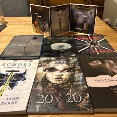 @KFMemorialPrize @Literatimagzine Books: 20/20  - 100Words of Solitude Ceiling Fan - Echoes - Since I Bought A Swan - At The Edge of the Asylum - Fallen Leaves