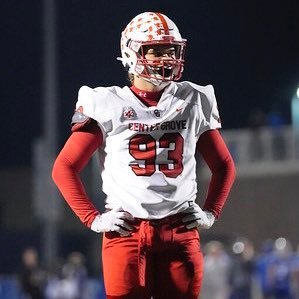 Center Grove HS | '24 | 6A IN State Champs | All County Defense | 6’2” | 245lb | GPA 3.45 | Bench 335lb | Clean 275lb | Front Squat 375lb | Arm 32” | 40 4.77