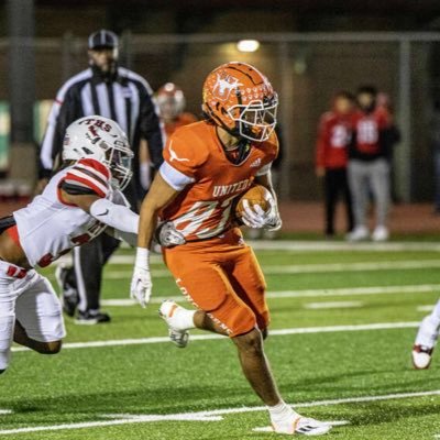 2025 WR/Basketball/Track/4.0 GPA/6’1 175#/ NCAA ID# 2401205817 / United High School/ 30-6A 1st Team All District/@UHSLonghornsFB/ Email: alekleven2007@gmail.com