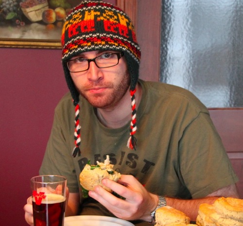 Making food made from beer made for food.