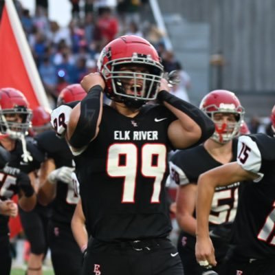 6,5 240lbs / Elk River Football / DE,TE / 2025 / 2022 Class AAAAA State Champion/ 📞- 763-501-5733