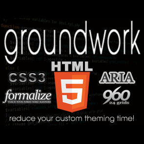 The Groundwork theme framework for Drupal. Demo: http://t.co/9Rr101SRAv.