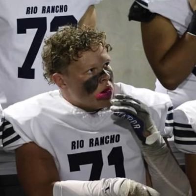 New Mexico//RRHS 26’//RT//#71//250//6’2//3.5GPA//15 y/o//bdavidson489@gmail.com//NCAA ID:#2311153256