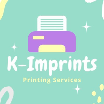 We are K-Imprints! 😊🖨️ We provide prints and giveaway items for your fan gatherings, business, and personal needs. DTI registered. 🇵🇭