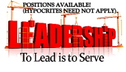 Leadership, command, moderating, communicating, organizing and operating teams, personal power, influence and ...getting things done right.