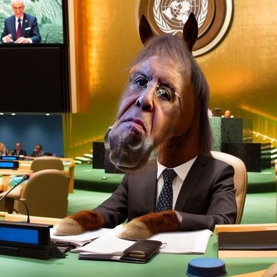 UN Peace Diplomat
Minister of Foreign Affairs of ®'ussian' Federation
(Affairs being operative word, Maria & Svetlana!)
СМЕРШ chairman.
Has Multipolar disorder.