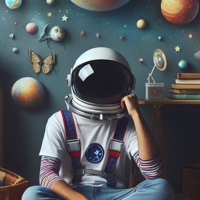 Me llamo Jonathan 🧑🏽‍🚀 | Soy psicólogo y juntador de palabras 💭 | De pequeño mamá decía que vivía en la luna 🌕 | Hoy orbito en los anillos de Neptuno 🪐