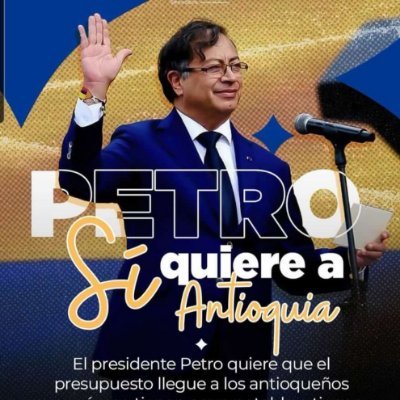 #ElAmorAlaVerdadContraLaRazónDelMiedo 
Libre pensador sensibilizado y comprometido con la transformación que merece Medellín, Antioquia y Colombia.