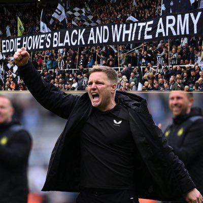 Newcastle United Will Never Be Defeated #NUFC 🖤🤍 07/10/21 #cans Eddie Howe’s Black & White Army