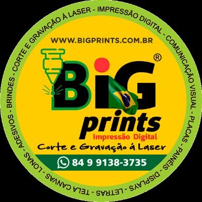 Impressão Digital, Corte e Gravação à Laser. A gente faz...