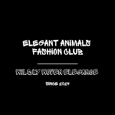 Be a part of this stunning  Elegant_Animals_Club .
Next-gen #NFT brand culture.
MINTING LIVE! https://t.co/kP10MdcvR6