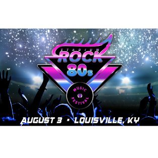 STADIUM ROCK 80S AUG 3RD &   LOUISVILLE KY. 
GREAT WHITE - SLAUGHTER - ALDO NOVA  - VIXEN - ENUFF ZNUFF
PRETTY BOY FLOYD  - NOVA REX  - 80S POP CULTURE FESTIVAL